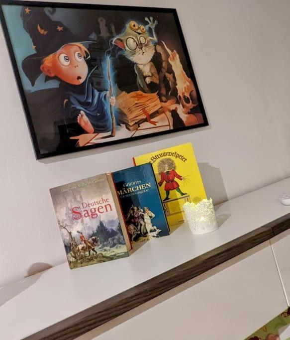 Fewo Im Lehm-Fachwerkhaus Erfurt Mit 3 Einzelnen Schlafzimmern Je Mit Tv Exterior foto