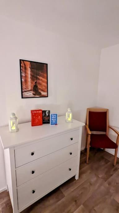 Fewo Im Lehm-Fachwerkhaus Erfurt Mit 3 Einzelnen Schlafzimmern Je Mit Tv Exterior foto
