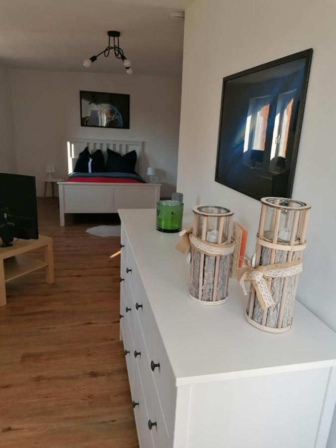Fewo Im Lehm-Fachwerkhaus Erfurt Mit 3 Einzelnen Schlafzimmern Je Mit Tv Exterior foto