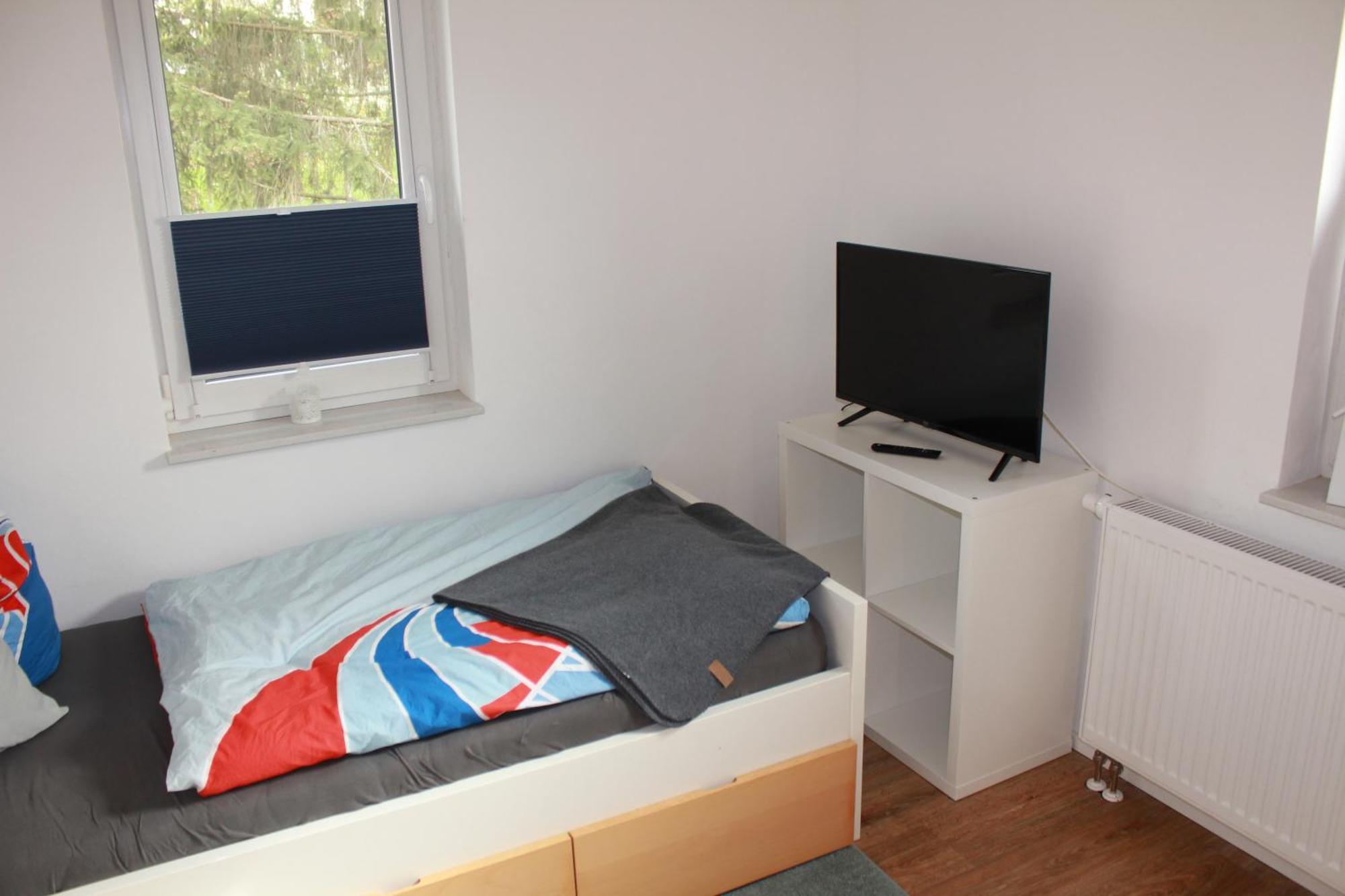 Fewo Im Lehm-Fachwerkhaus Erfurt Mit 3 Einzelnen Schlafzimmern Je Mit Tv Exterior foto